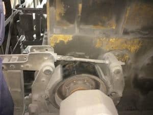 Thruster drum brake in melt shop: enduring high heat and dusty envronment